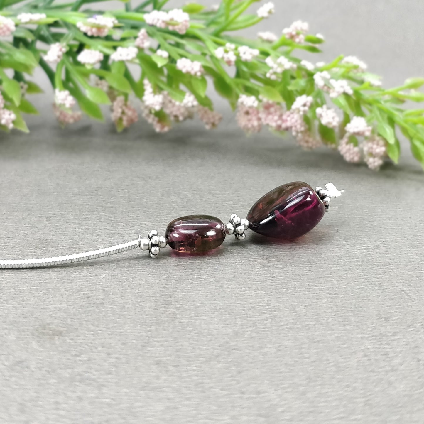 Rubellite Tourmaline Gemstone Loose Beads: Natural Untreated Tourmaline Uneven Shape Plain Nuggets