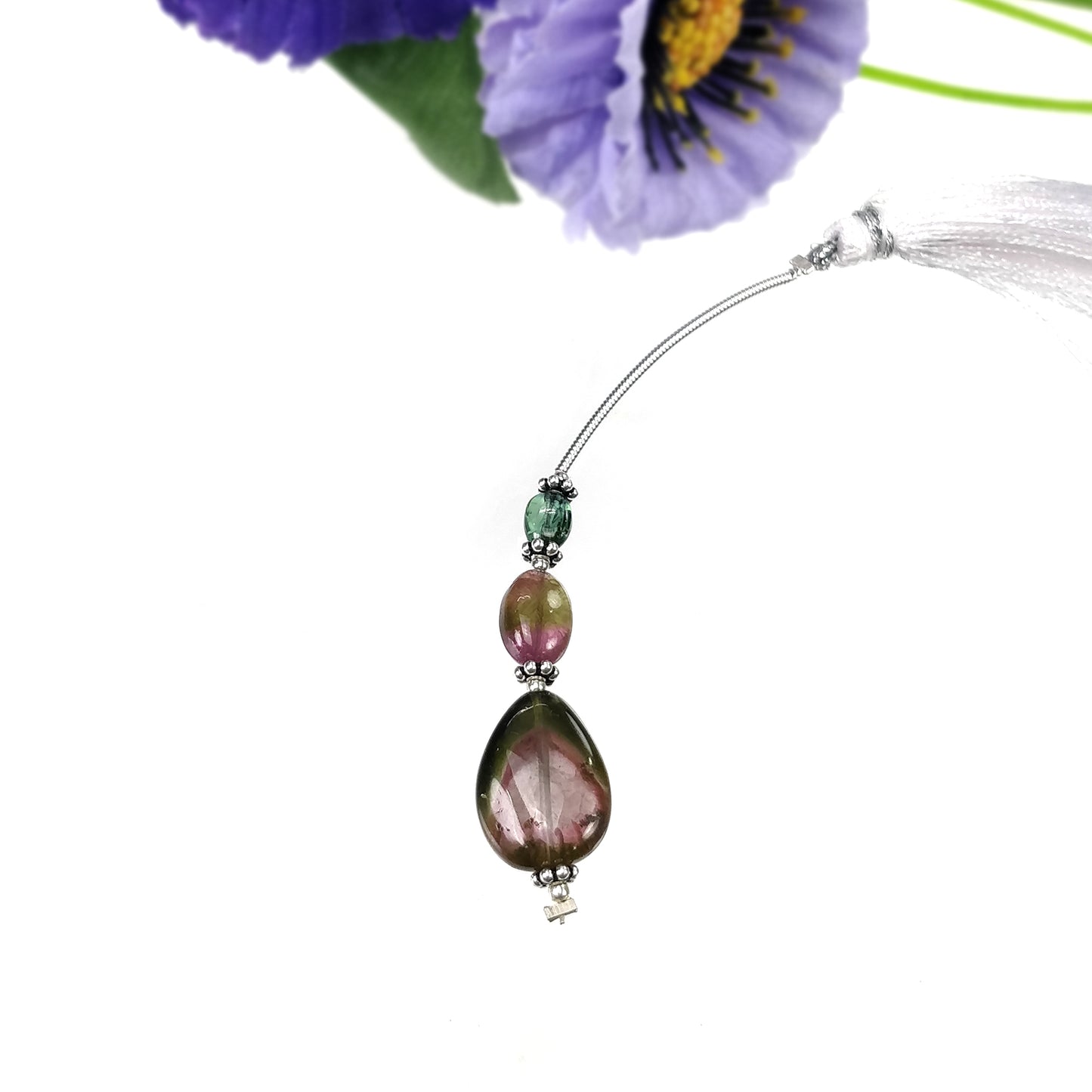 Tourmaline Gemstone Loose Beads : Natural Untreated Bi-Color Tourmaline Uneven Shape Plain Nuggets