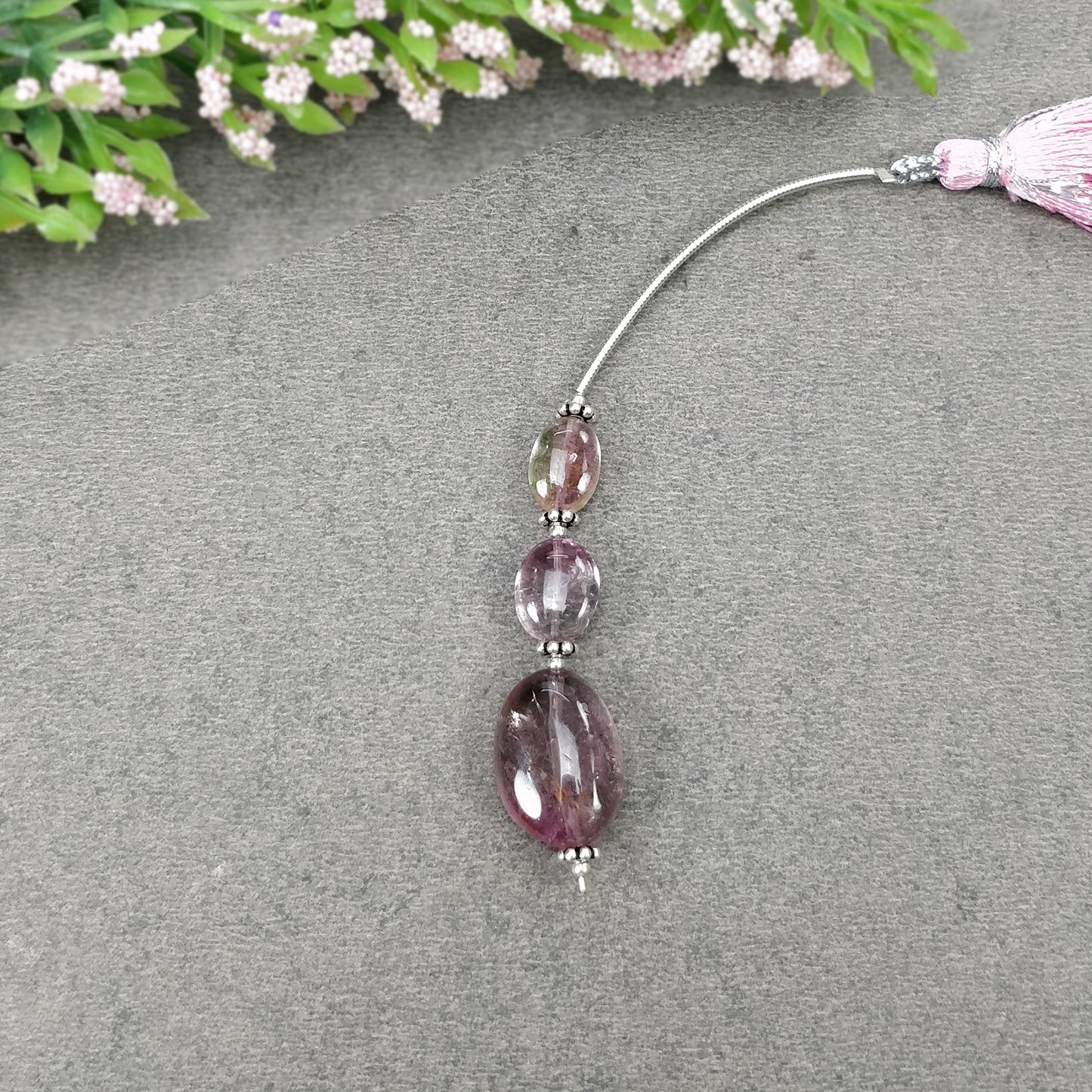 Tourmaline Gemstone Loose Beads : Natural Untreated Bi-Color Tourmaline Uneven Shape Plain Nuggets