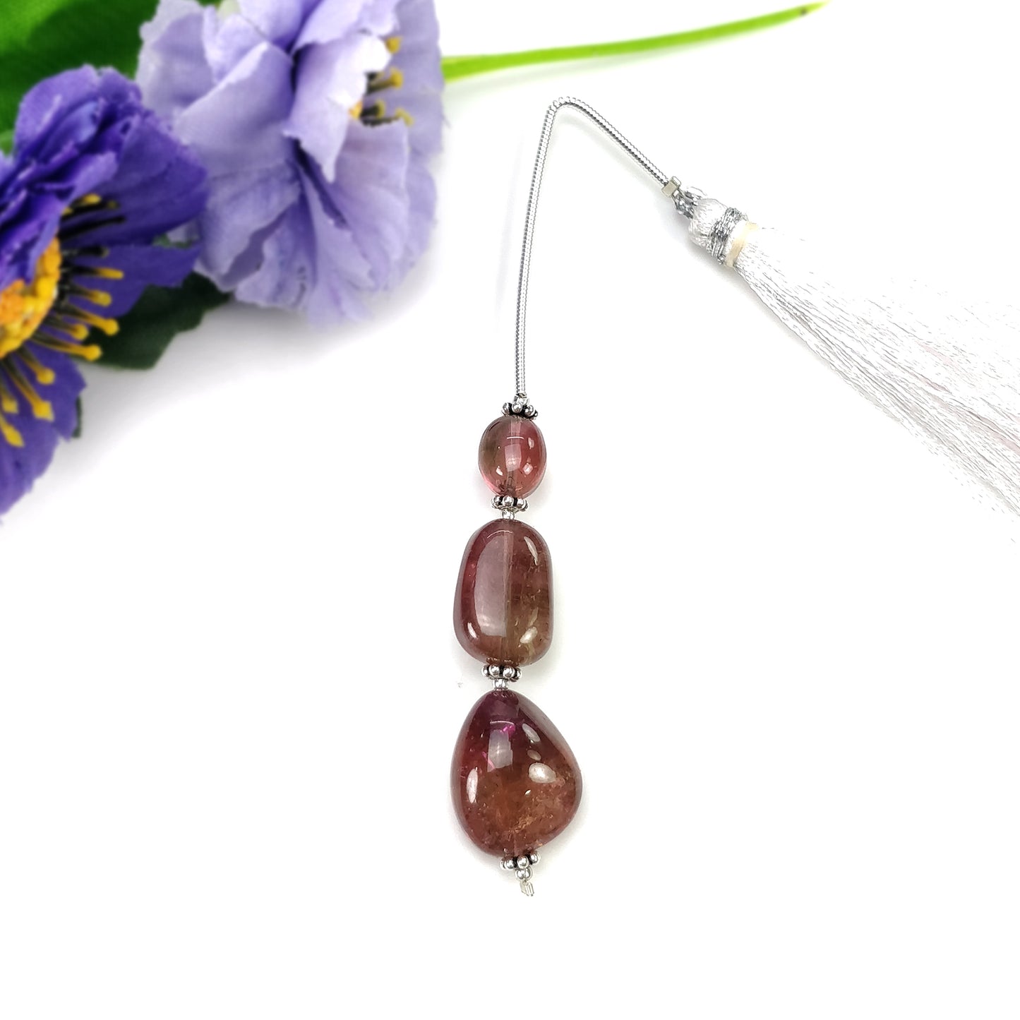 Tourmaline Gemstone Loose Beads : Natural Untreated Bi-Color Tourmaline Uneven Shape Plain Nuggets