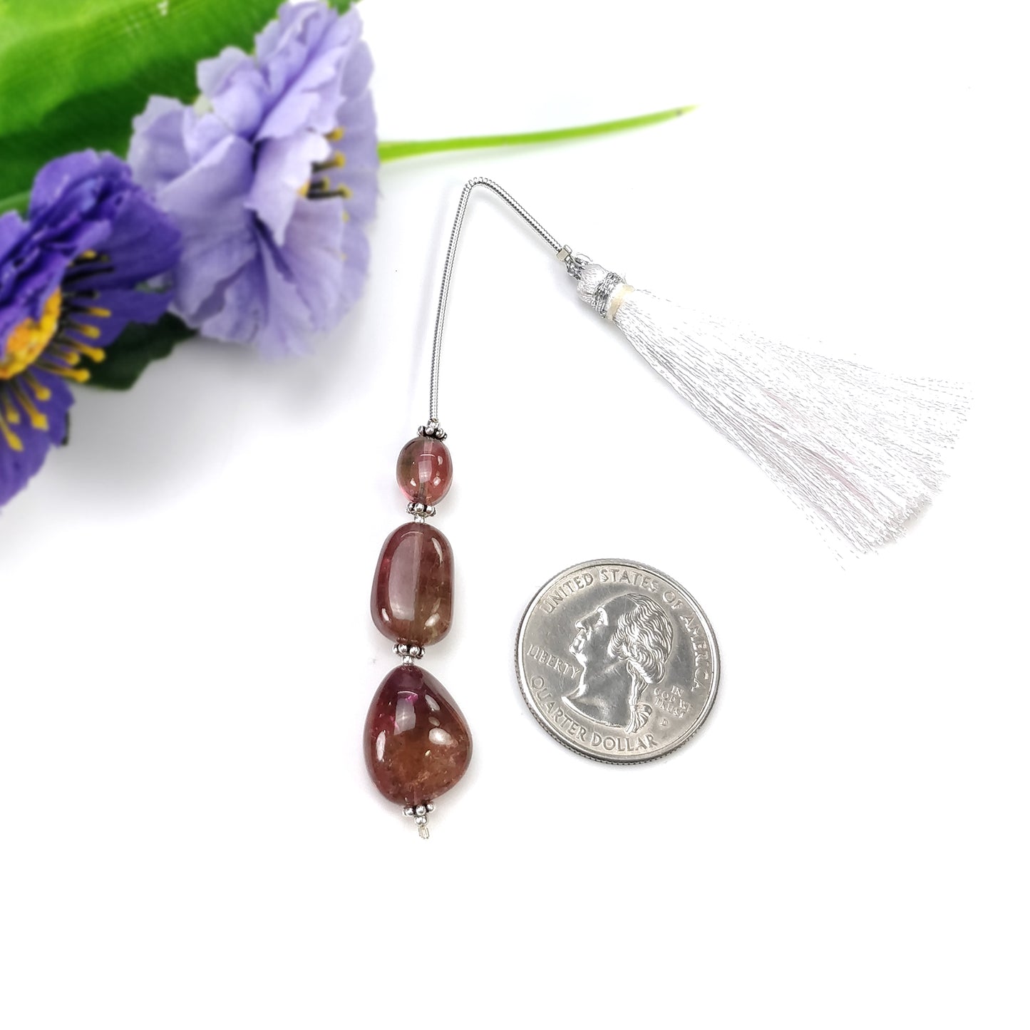 Tourmaline Gemstone Loose Beads : Natural Untreated Bi-Color Tourmaline Uneven Shape Plain Nuggets