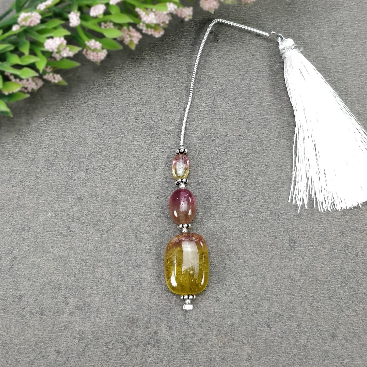 Watermelon TOURMALINE Gemstone Loose Beads : 17.60cts Natural Bi-Color Tourmaline Uneven Shape Plain Nuggets 7*5mm - 16.5*12mm