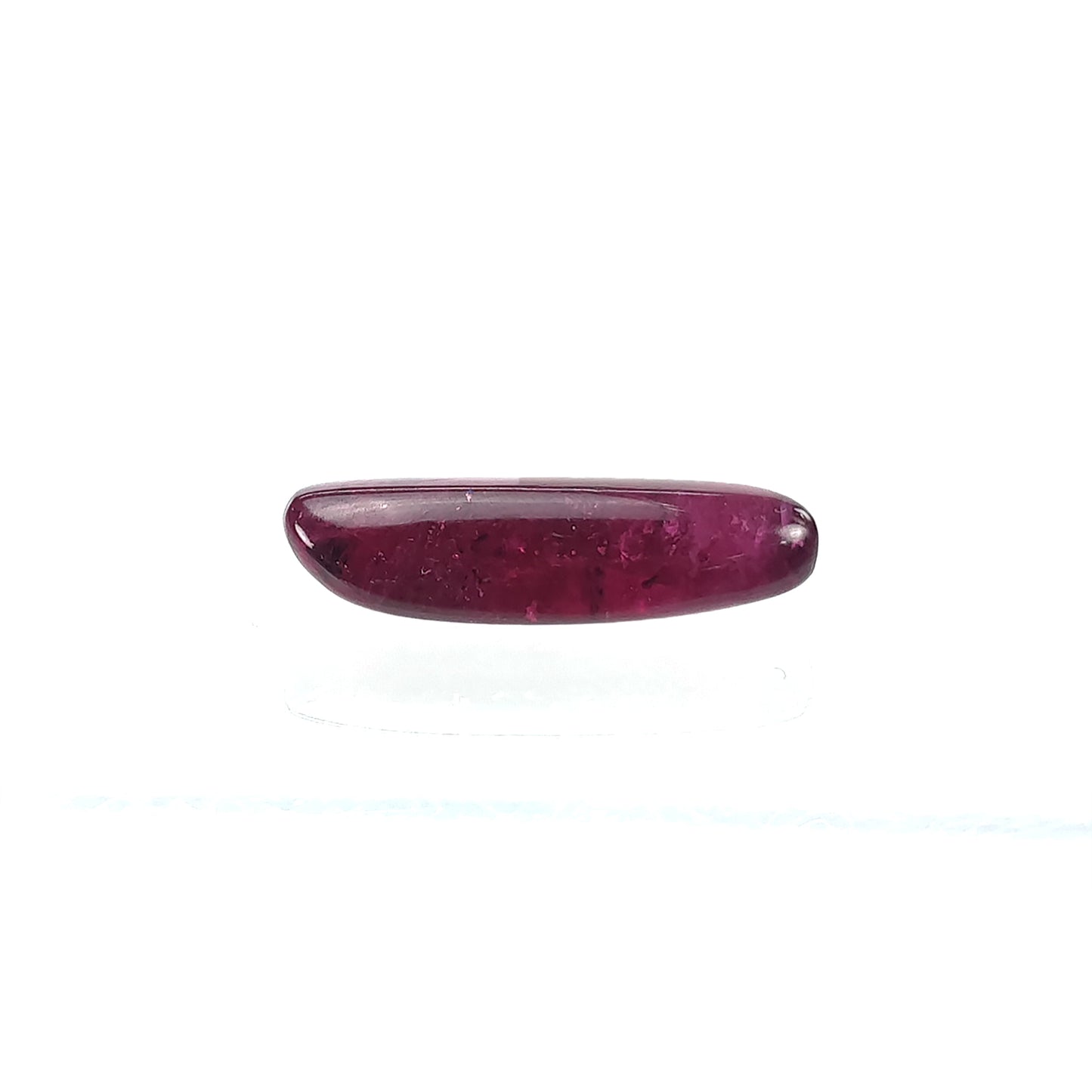 Pink Tourmaline Gemstone Tumble : 17.35cts Natural Untreated Tourmaline Uneven Shape Cabochon 24*15mm