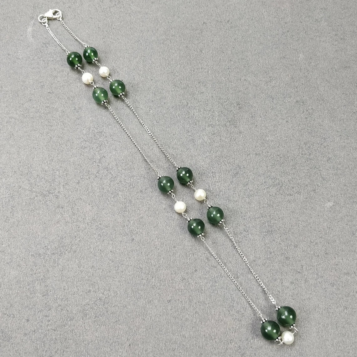 Round Gemstone Necklace