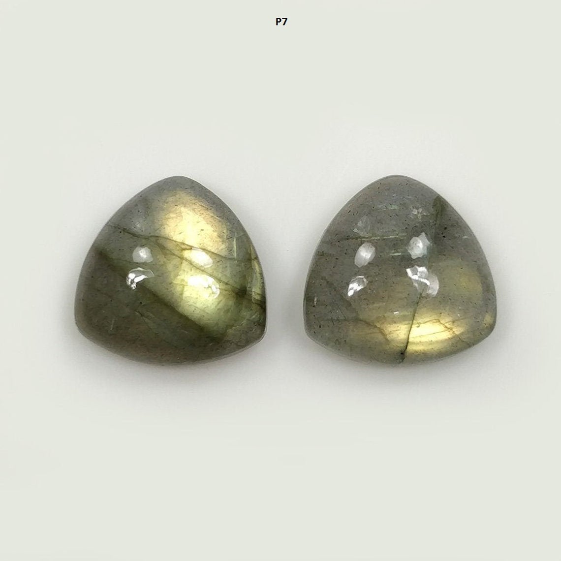 BLUE LABRADORITE Gemstone Cabochon : Natural Untreated Unheated Labradorite Multi Shapes Cabochon Pair/2pcs (With Video)